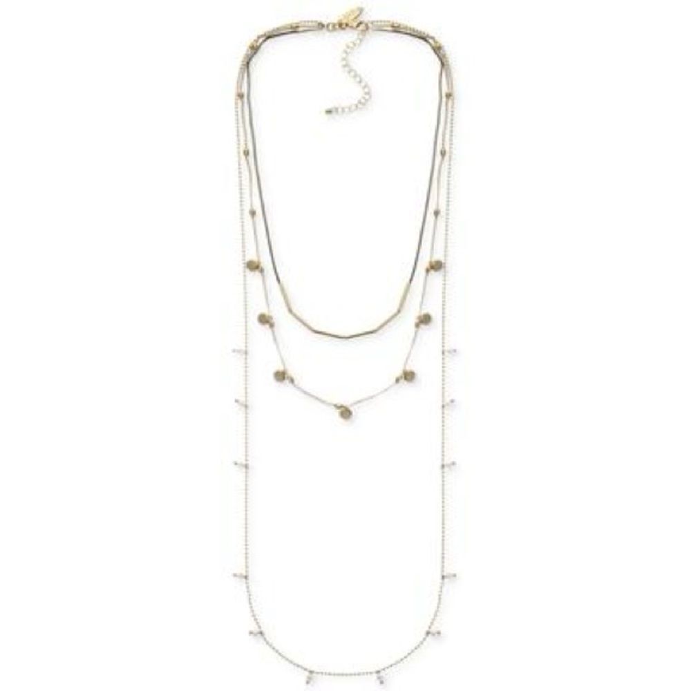 Style & Co Gold and Silver Layered Necklace